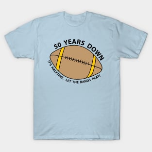 50th Birthday Football T-Shirt